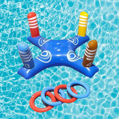 Inflatable Water Basketball Hoop – Interactive Cross-Border Pool Toy for Outdoor Fun
