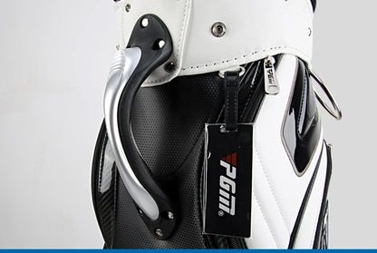 PGM Men's Golf Bag QB034 – PU Waterproof Large Capacity Standard Bag for 14 Golf Clubs