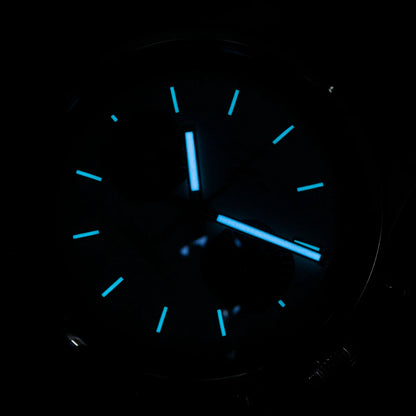 Sugess Pilot Men’s Chronograph Watch — Original ST1901 Mechanical Movement, Sapphire Crystal, Waterproof Racing Strap