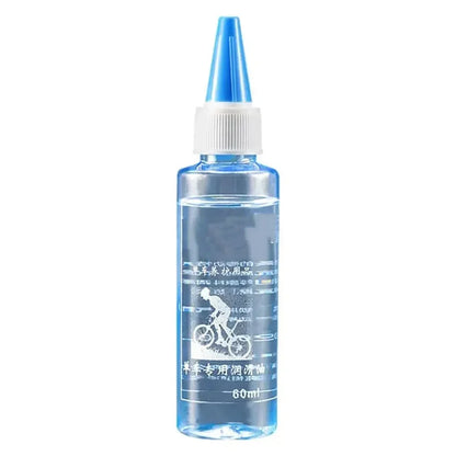 60ML Bicycle Chain Lubricant - Dry Lube Waxy Maintenance Oil for Long-Lasting Bike Chain Care, MTB & Road Bike Accessory