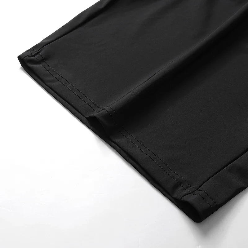 Men's Summer Sport Shorts – Cool Running, Gym & Fitness Training Shorts in Black and Gray
