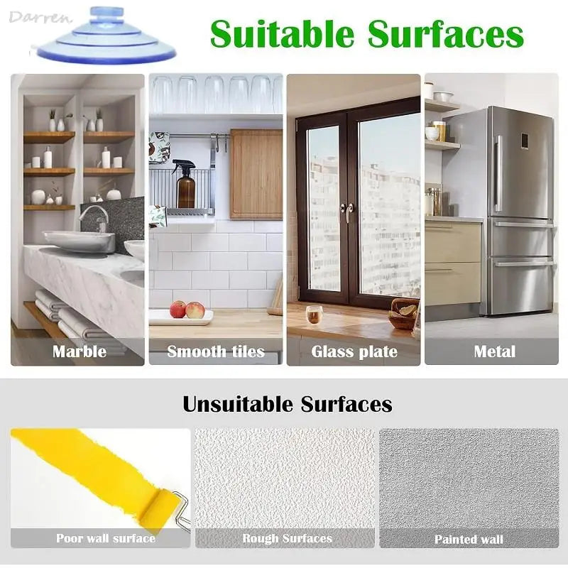 30/45/60mm Strong PVC Vacuum Suction Cups — Thickened Sucker Pads for Car, Glass & Bathroom Use