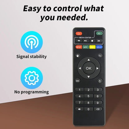X96 Mini Universal Remote for Android TV Box, Compatible with MXQ Pro 4K, T95M, T95X, H96 Pro+ & More