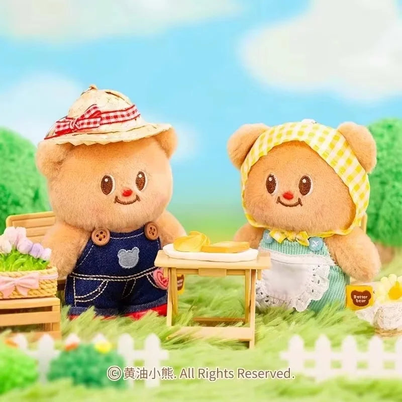 Butterbear Blind Box Action Figures | Kawaii Doll Toys & Pendants for Kids, Desktop Decoration Gifts