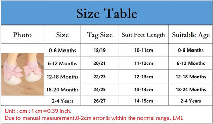 Newborn Baby Shoes — Embroidered Nonslip Socks & Soft Rubber Sole Booties for Boys & Girls