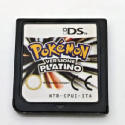 DS Games Cartridge – Pokemon Series HeartGold, SoulSilver, Diamond, Platinum, Pearl, Multilingual for NDS/2-3DS Consoles