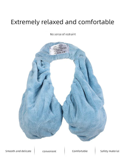 Tata Neck & Body Towel — Bath Towel with Bra Style for Neck Wrapping and Skincare Care