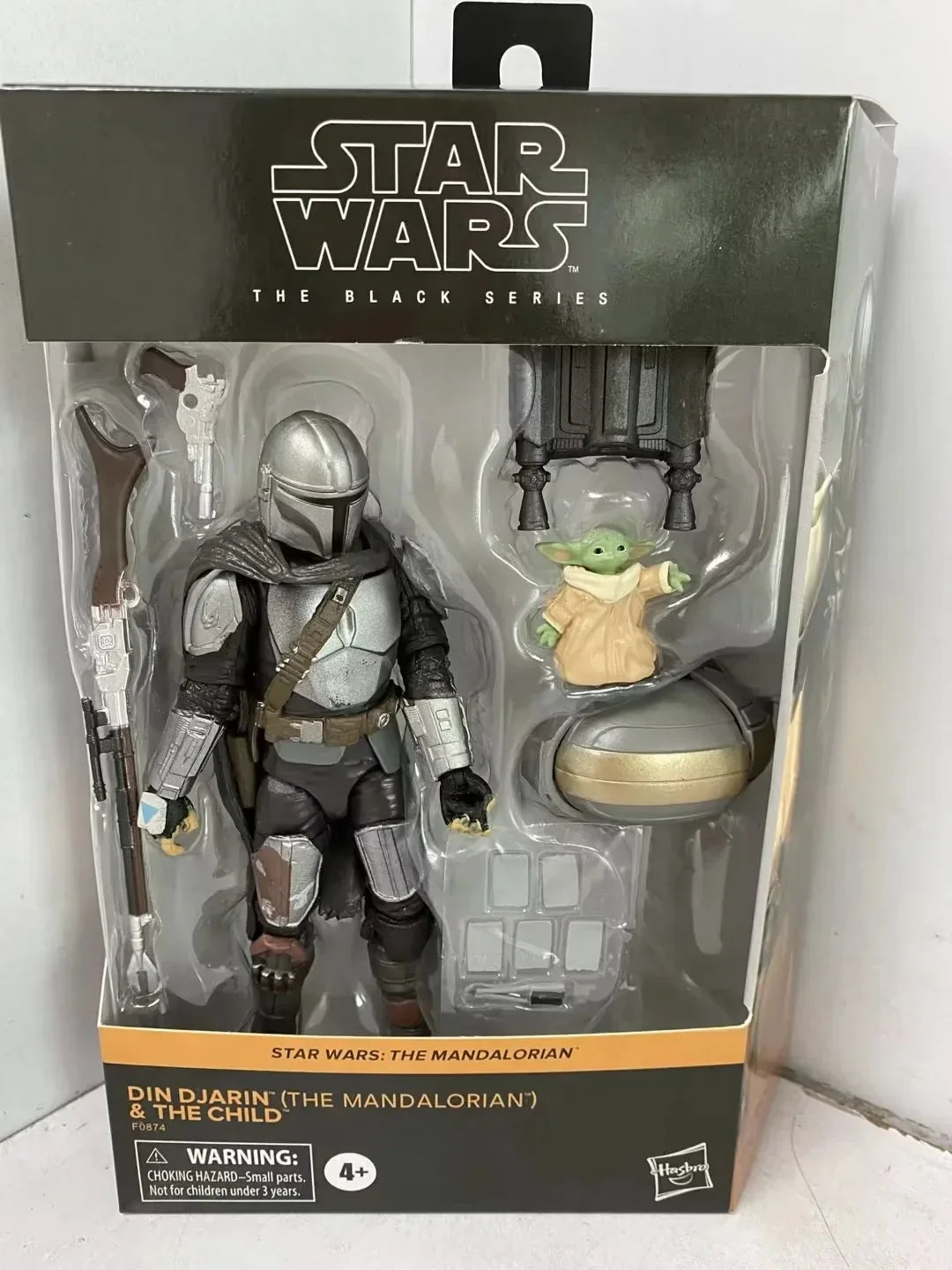 Star Wars Black Series Mandalorian Din Djarin & Baby Yoda Articulated Action Figure Toy