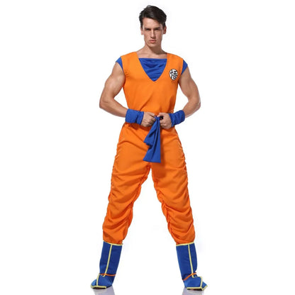 Kame Sennin Cosplay Costume – Adult Anime Jumpsuit for Halloween & Carnival