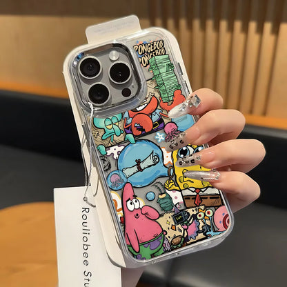Funny Cartoon Phone Case - Soft Clear Protective Cover for iPhone 17, 16, 15, 14, 13 & More