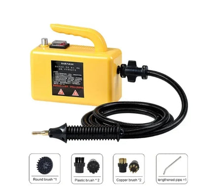 2600W 220V High-Temperature Steam Cleaner - Portable Sterilization Pressure Washer for Home, Car, Kitchen & AC