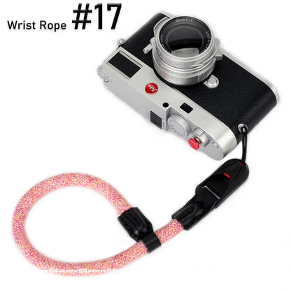 Nylon Rope Sling Quick Release Camera Strap – Wrist & Neck Shoulder Strap for Fujifilm, Sony, Nikon, Canon & Leica Mirrorless Cameras