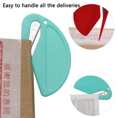 1 Piece Letter Opener - Razor Blade Envelope Mail Slitter, Safe Box Cutter for Home and Office Use