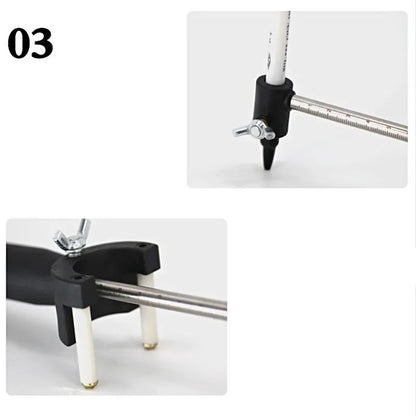 Wheel Eyebrow Scriber Tool – Auto Sheet Metal Dent Repair & Rib Line Parallel Marking Tool for Precision Bodywork Layout
