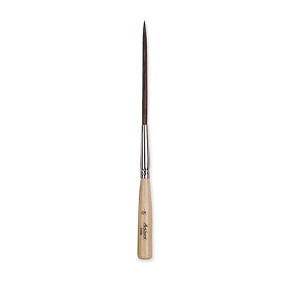 Artsecret Long Liner Detail Brushes – Premium Cattle Ear Hair Watercolor & Nail Art Striping Pens (0.8, 1.2, 2.8mm)