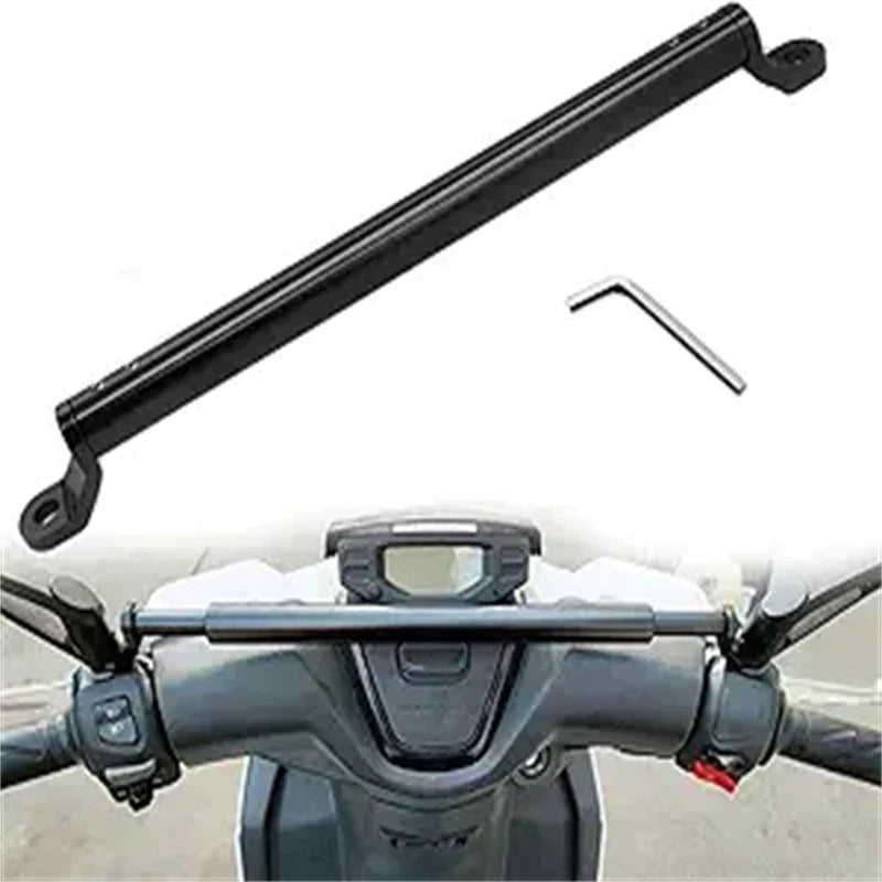 Universal Aluminum Alloy Motorcycle Balance Bar – Multifunction Extension Handlebar & Headlamp Bracket Moto Accessories