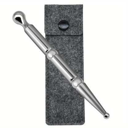 Acupuncture Pen Reflexology Tool | Stainless Steel Acupressure Massager for Body Pressing Points
