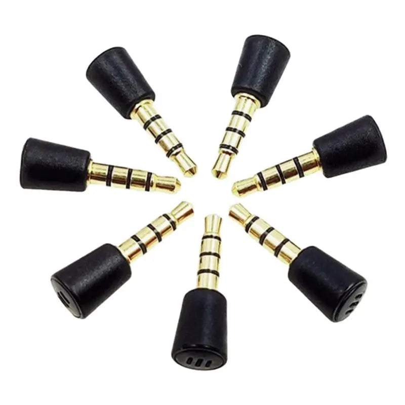 Portable 3.5mm Metal Plug Microphone for PS4, Laptop & Mobile – High-Quality Audio for Gaming, Recording & Live Streaming