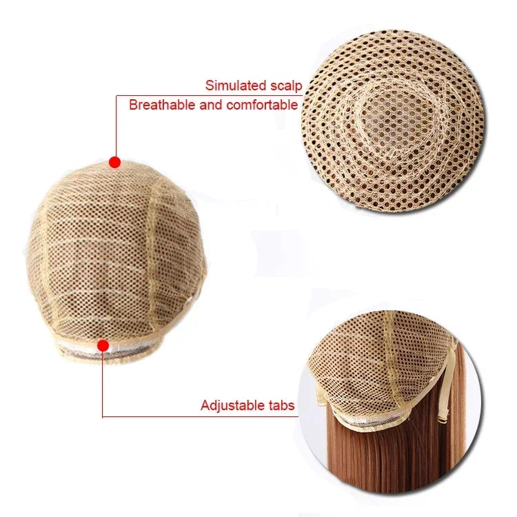 Unisex Synthetic Anime Cosplay Wig – Short Straight Heat-Resistant Hair in Red, White, Pink, Gray & Brown