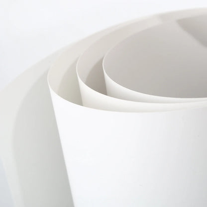 55x120cm Solid Matte White PVC Photo Background – Anti-Wrinkle, Waterproof Backdrop for Photography and Subject Shooting