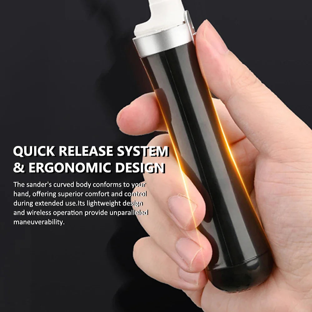 MS-148 Mini Electric Reciprocating Sander – Precision Grinding Pen & Polishing Drill Tool for DIY Model Craft
