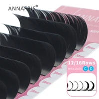 ANNAFRIS 50pcs Disposable Eyelash & Eyebrow Brushes — Soft Crystal Lash Extension Mascara Wands Makeup Tools