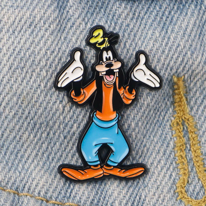 Cartoon Dog Enamel Pin – Cute Animal Brooch for Women’s Lapel, Backpacks & Fashion Accessories
