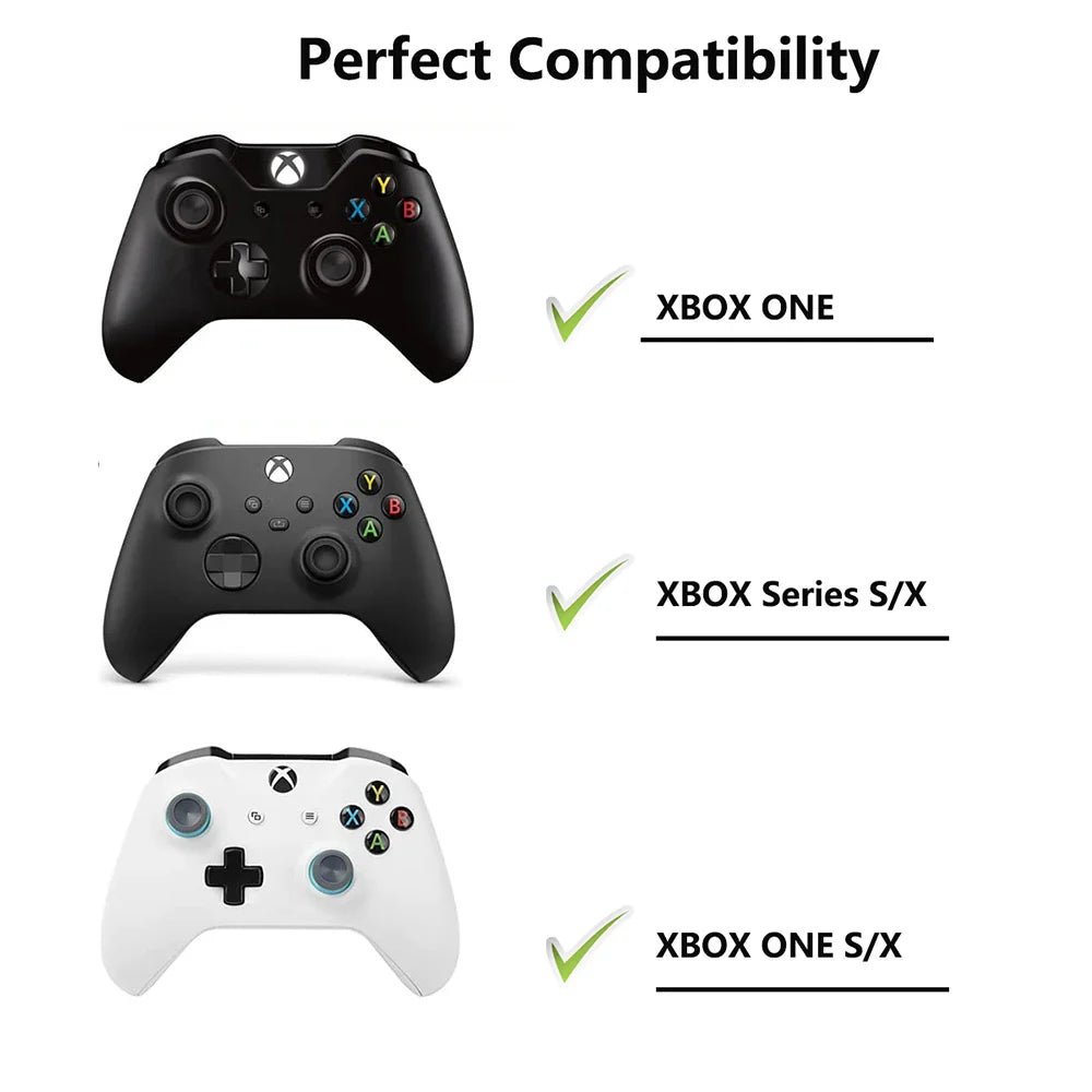 Xbox Series X/S & One Controller Replacement Thumbsticks – Analog Joystick Repair Kit Accessories