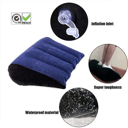 Funny Inflatable Love Pillow - Sofa Cushion for Adults, Support Positions for Couples, Ideal for Magic Games Night and Bedroom Use