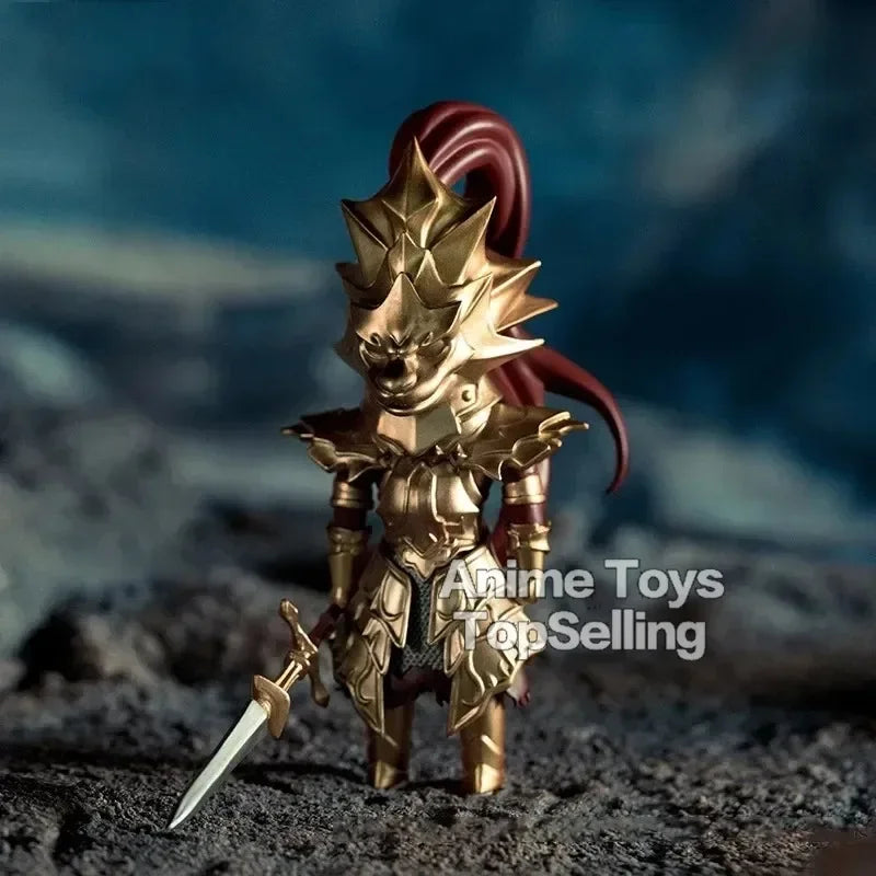 Dark Souls PVC Action Figures – Solaire, Siegmeyer, Oscar, Ornstein & Artorias Collectible Toys