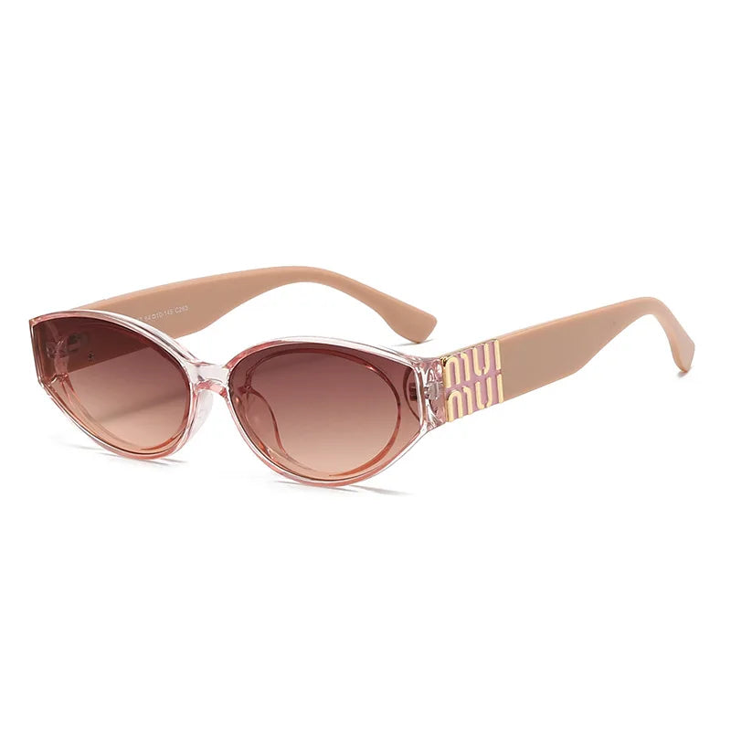 Luxury MUI MUI Designer Glasses – Stylish Cateye Eyewear for Women & Men, UV400 Protection