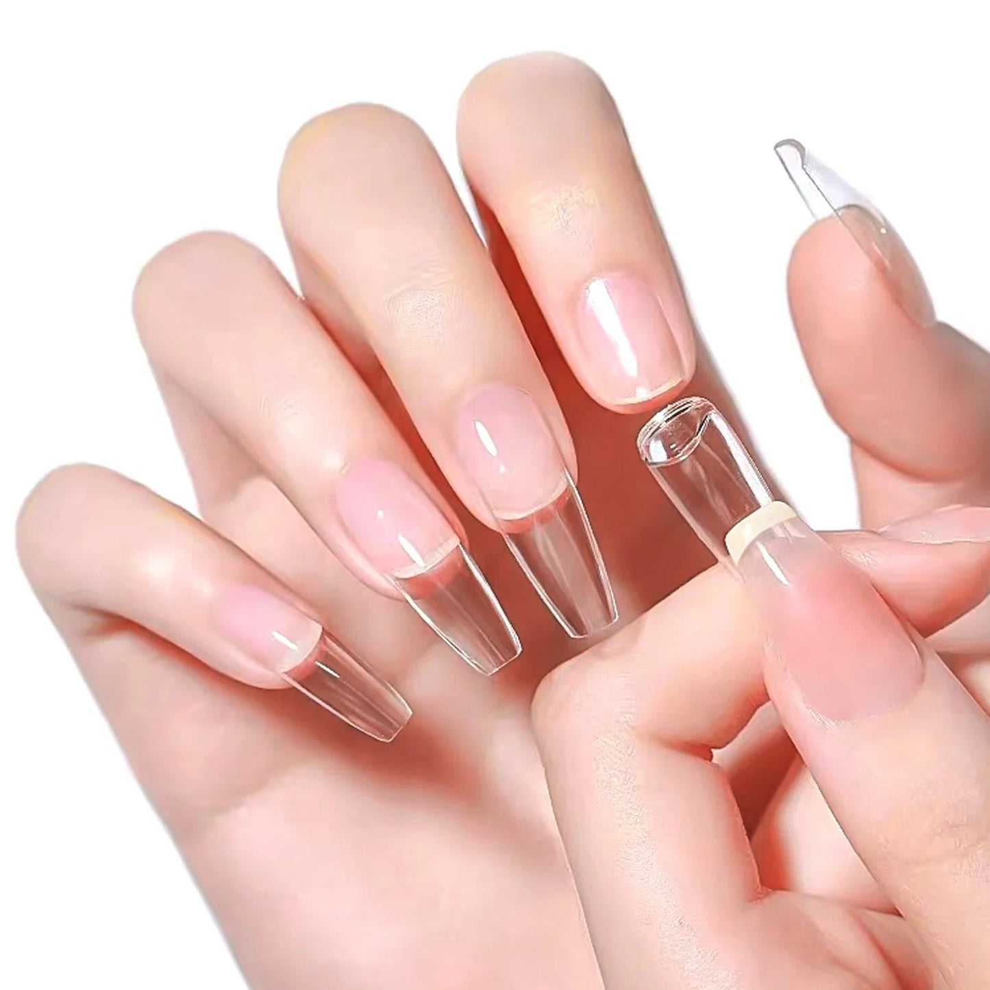 8g Multifunctional Solid Nail Tips Gel – Non-Stick Rhinestone Gel Glue for DIY Home Manicure