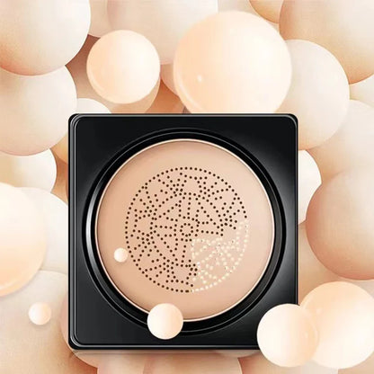Mushroom Head Air Cushion CC Cream – Oil-Control Foundation, Whitening Concealer & Moisturizing BB Cream for Face Makeup