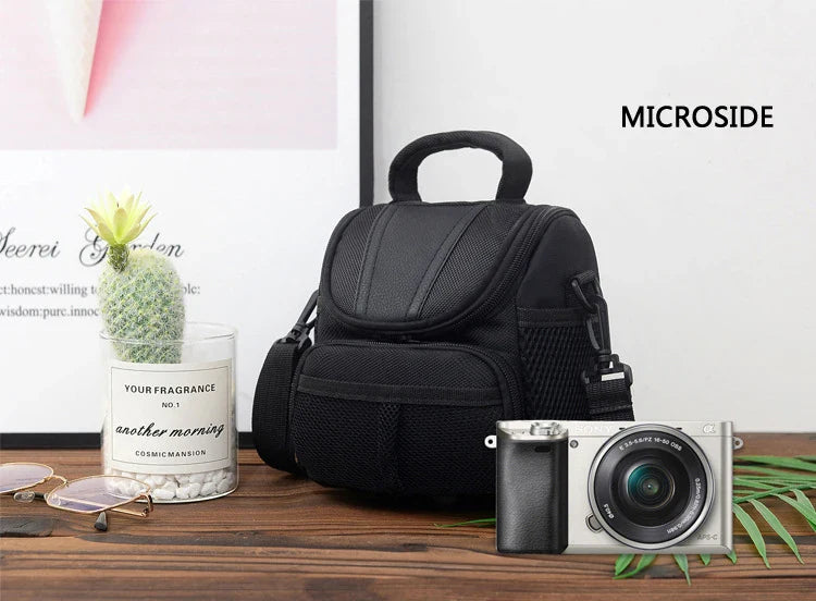 Camera Case Bag – Protective DSLR & Mirrorless Bag for Canon, Nikon, Sony EOS R, R100, R50, R8, R6, R7, R10, RP, M50, 2000D, 250D, 200D, SX Series