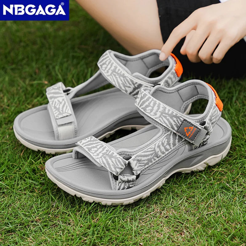 Women’s Casual Flat Sandals – Soft Sole Open-Toe Summer Beach Shoes, Breathable Comfort Walking Footwear for Outdoor Wear
