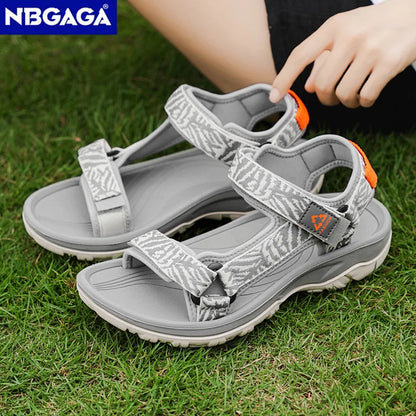 Women’s Casual Flat Sandals – Soft Sole Open-Toe Summer Beach Shoes, Breathable Comfort Walking Footwear for Outdoor Wear