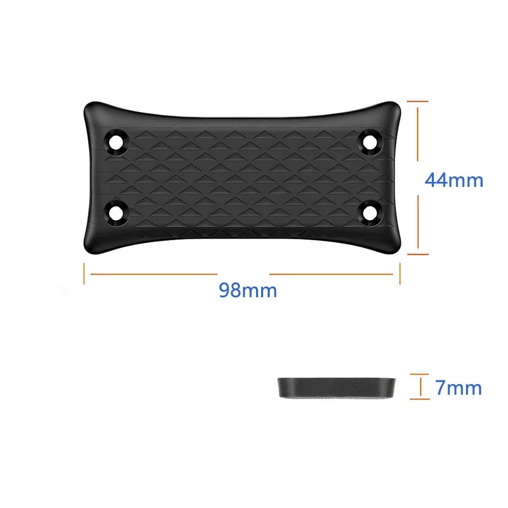 Magnetic Concealed Gun Mount – Pistol & Handgun Holder for Car, Bedside, Glock, Taurus, 1911