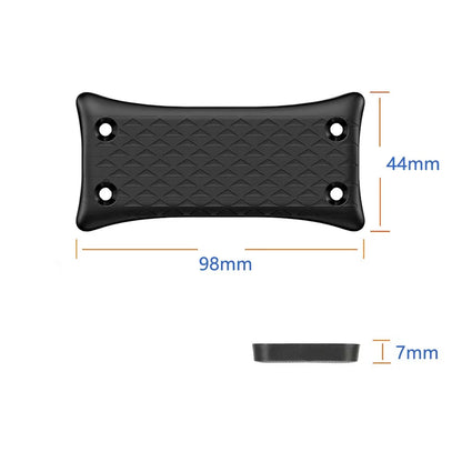 Magnetic Concealed Gun Mount – Pistol & Handgun Holder for Car, Bedside, Glock, Taurus, 1911