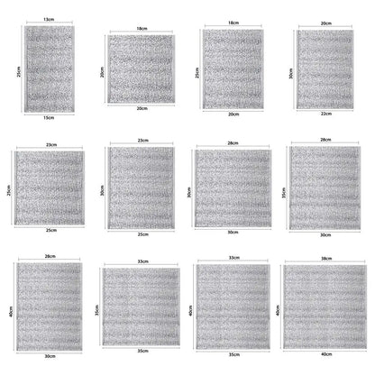 Aluminum Foil Cooler Bag – Insulated Folding Thermal Picnic Bag, Portable Food and Drink Delivery Carrier