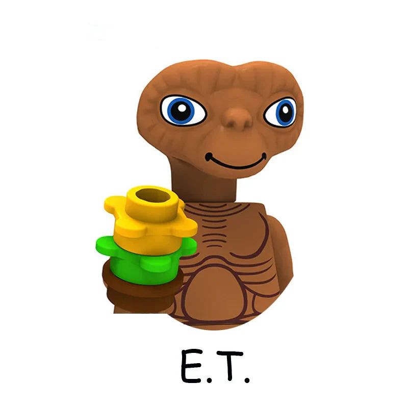 Terminator vs Predator & Alien Building Blocks – Robot War Action Figure Toy for Kids