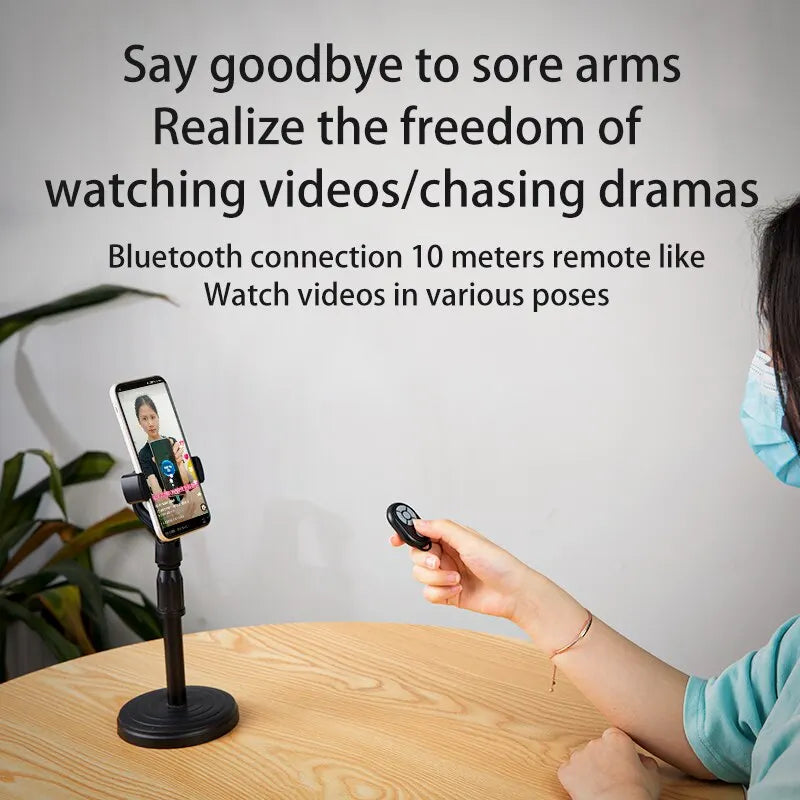 Universal Bluetooth Remote Control: Selfie Stick and Camera Controller for iPhone, Xiaomi, IOS, and Android Phones - Convenient Bluetooth Connectivity