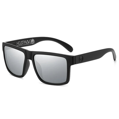 2024 New Heat Wave Luxury Polarized Sunglasses – Square Conjoined Lens, UV400 Protection for Men & Women