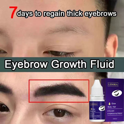 Eyebrow & Eyelash Growth Serum – Nourishing Follicles Enhancer for Thick Lashes, Intensive Lengthening Liquid 2024