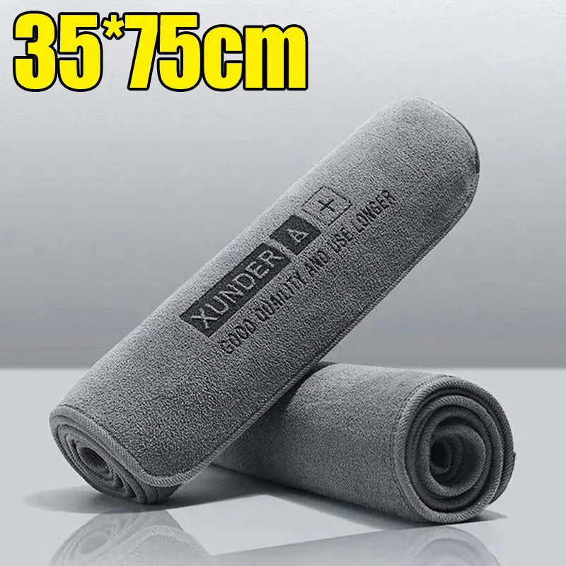 5/1PC High-End Microfiber Car Wash Towel – Auto Cleaning, Drying & Detailing Cloth with Hemmed Edges, Water Absorbent Car Rag