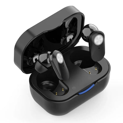 Rechargeable Invisible Hearing Aids for Elderly – Mini Wireless ITE Sound Amplifier Listening Device