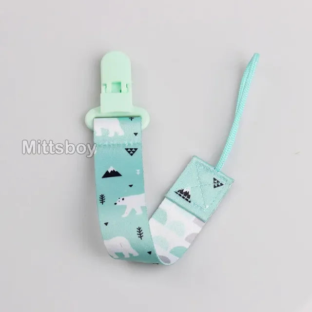 DIY Custom Name Silicone Beads & Wooden Ring Pacifier Clip – Safe Baby Teether, Eco-Friendly Dummy Chain Gift