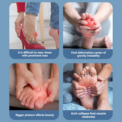 Big Toe Bunion Corrector - Adjustable Breathable Toe Straightener with Non-Slip Fit