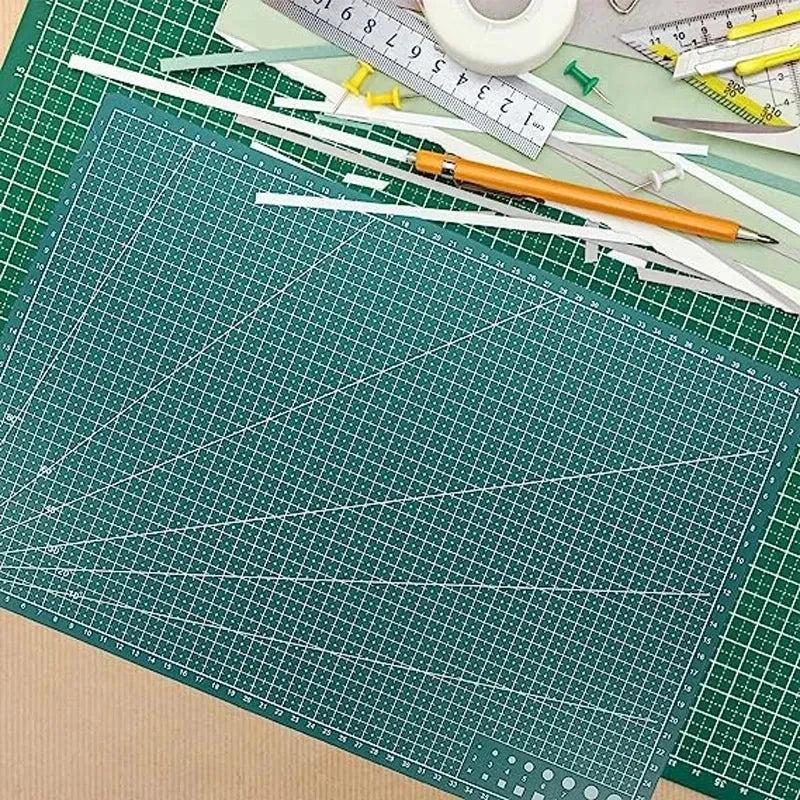 Durable A3/A4/A5 Multifunctional Cutting Mat – DIY Craft, Art Engraving, Paper Carving Pad with High Elasticity and Toughness