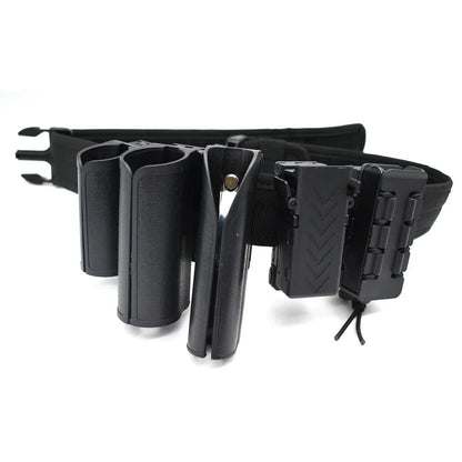 Tactical Polymer Spray Pouch Flashlight Pouch Baton Holster 360 Degree Rotable Open Top Mace Spray Holder Multi Tool Light Case
