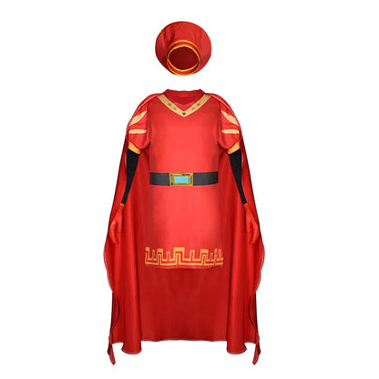 Lord Farquaad Cosplay Costume - Carnival, Halloween & Role Play Outfit with Wig